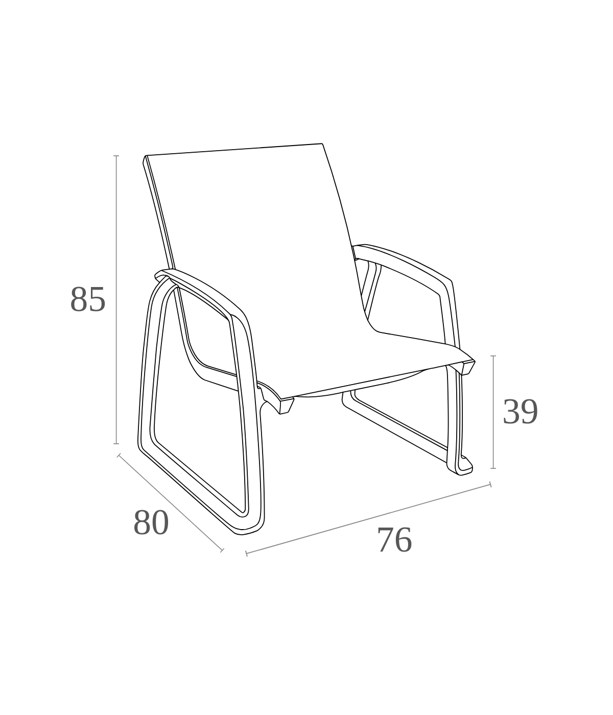 Pacific Lounge Armchair