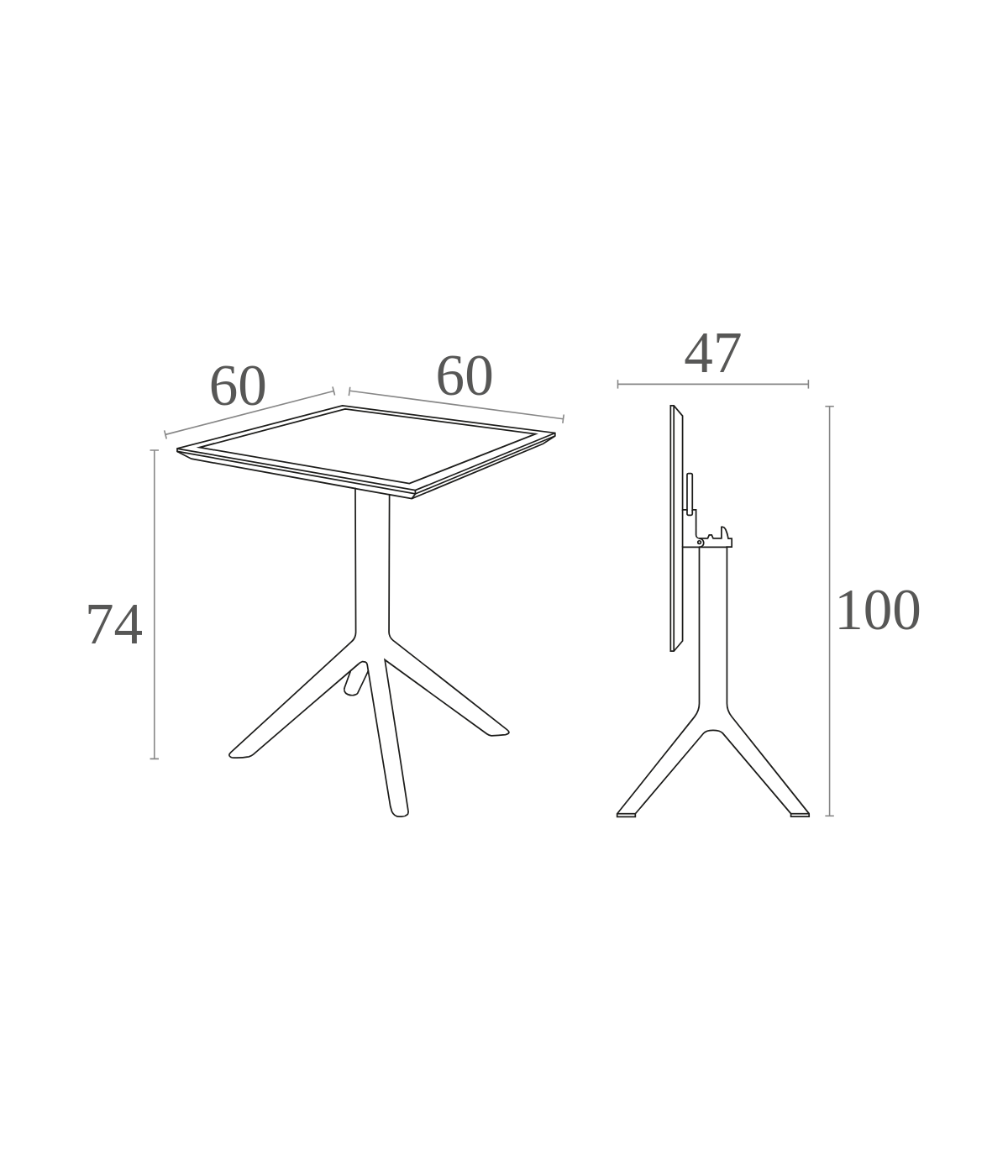 Sky Folding Table 60