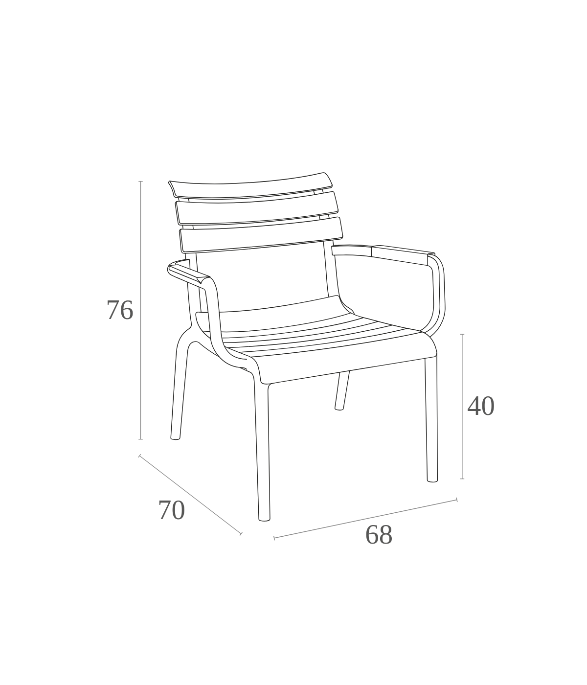 Paris Lounge Armchair