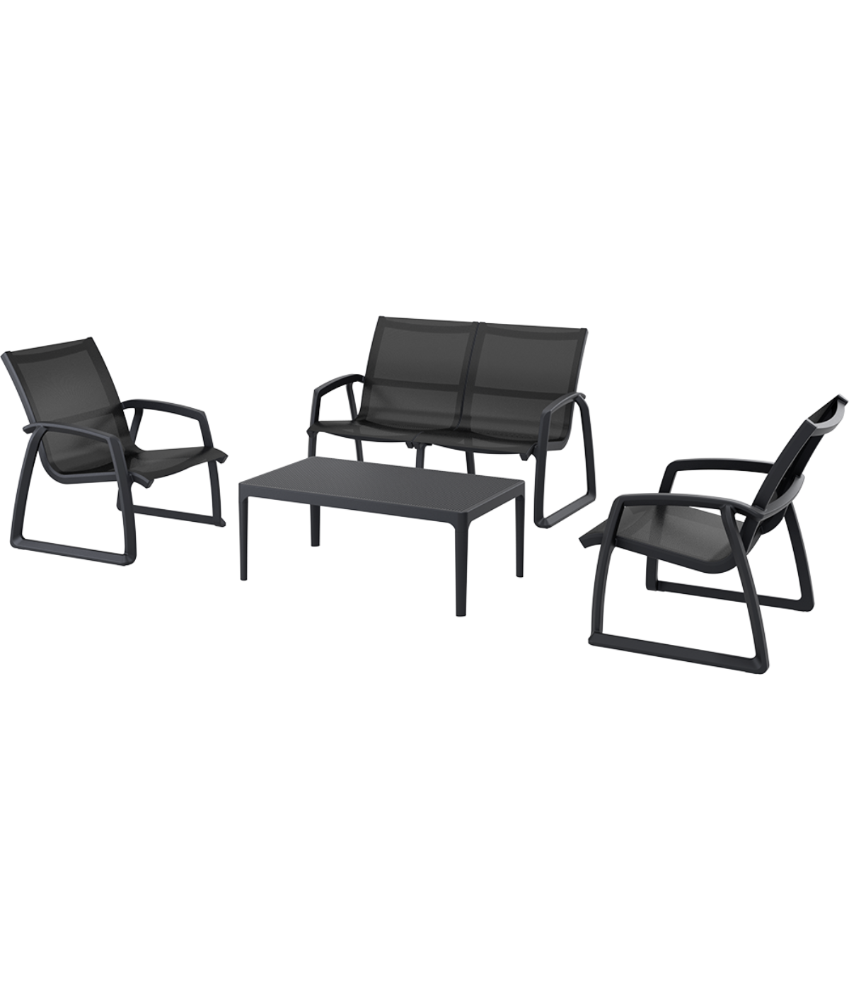 Pacific Lounge Set With Arms