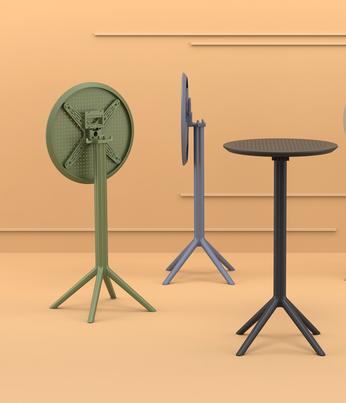 Sky Folding Bar Table Ø60