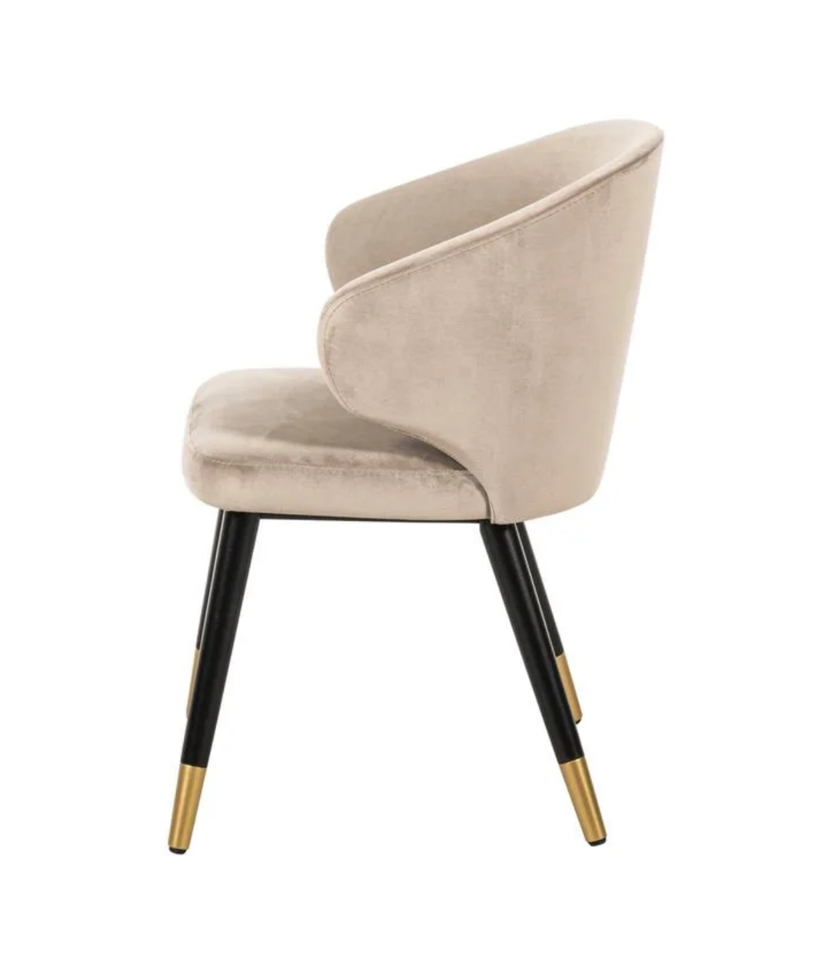 ROSS SOLID WOOD FABRIC CHAIR