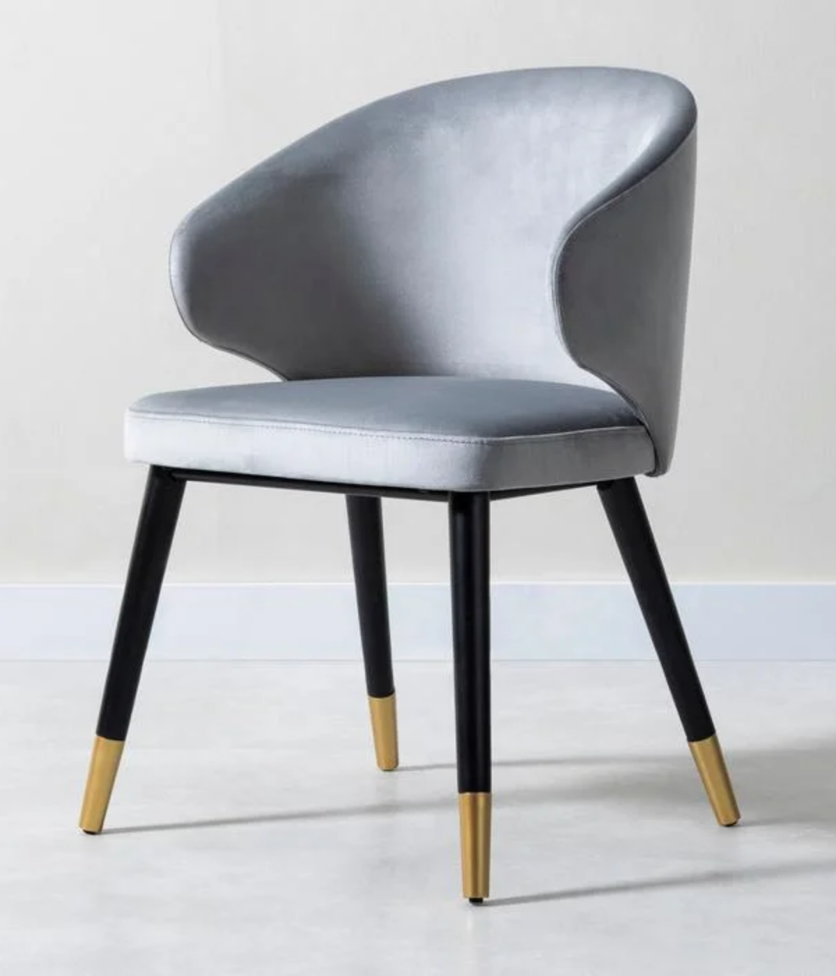 ROSS SOLID WOOD FABRIC CHAIR