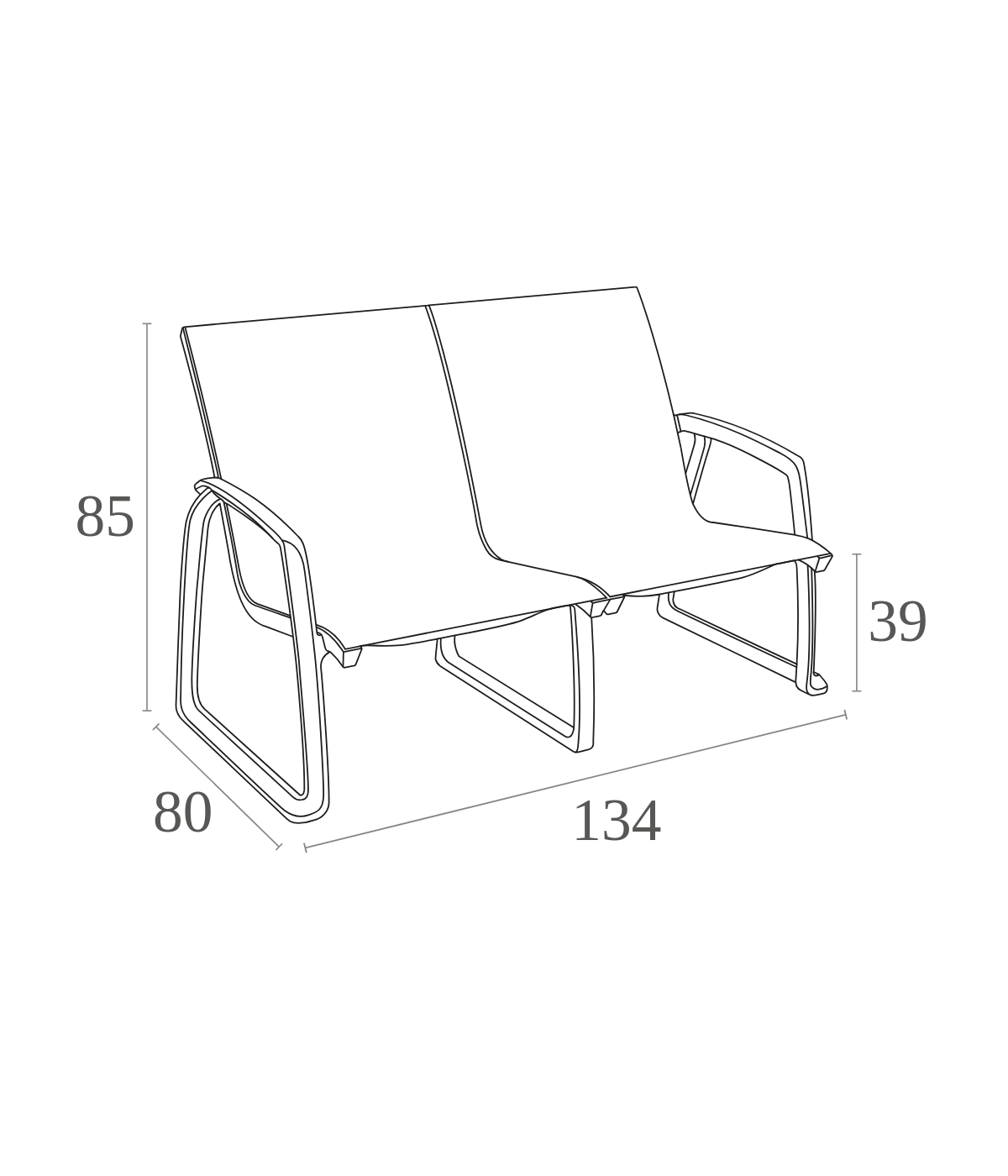 Pacific Lounge Sofa Armchair