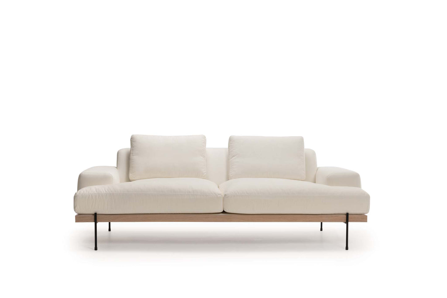 Catalina 2 Arm Sofa - Bone