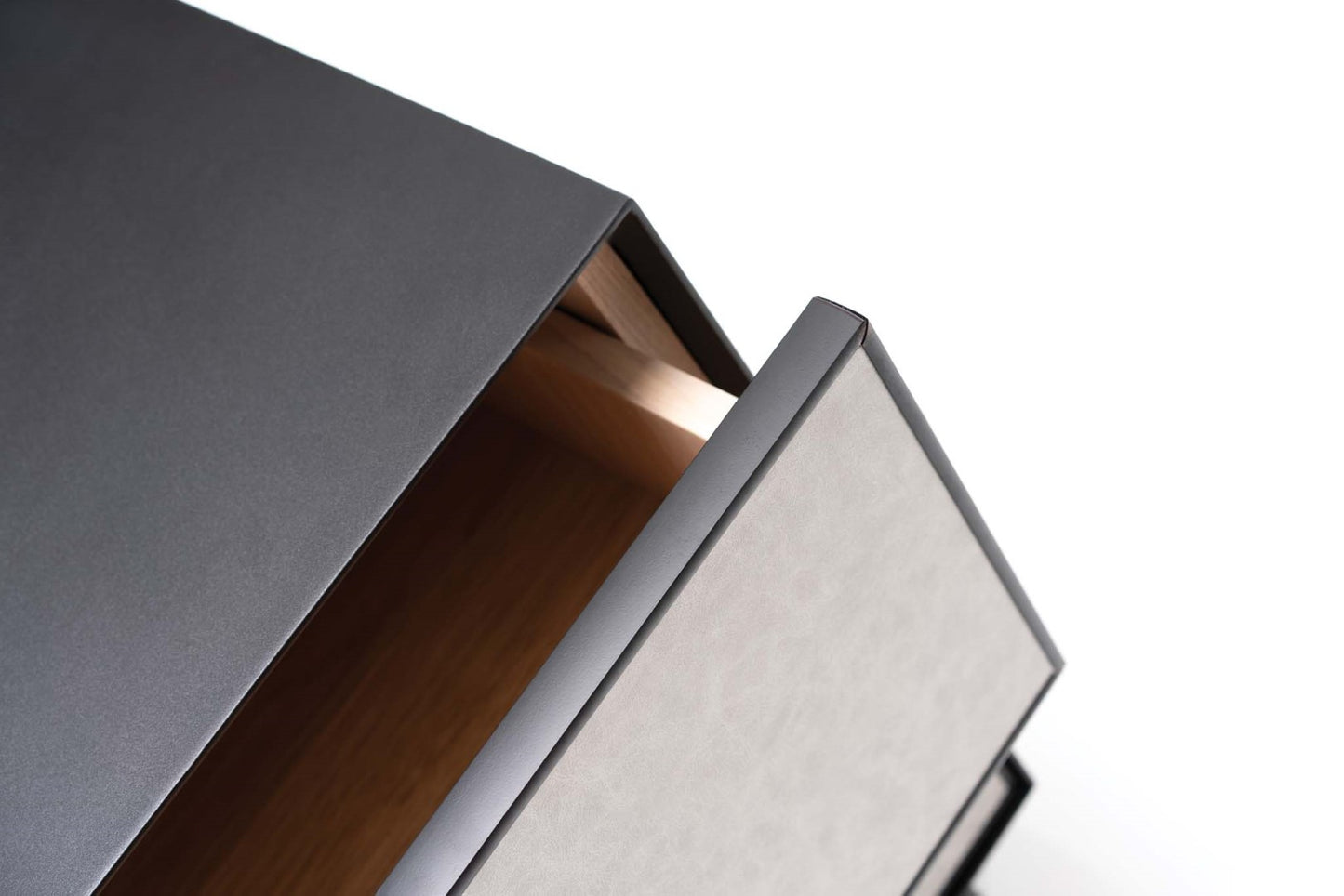 Sebastian CAL King Nightstand - Smoke