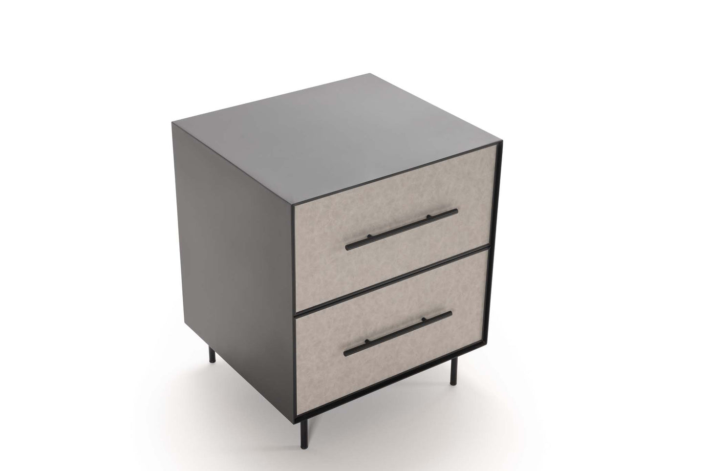 Sebastian Queen Nightstand - Smoke