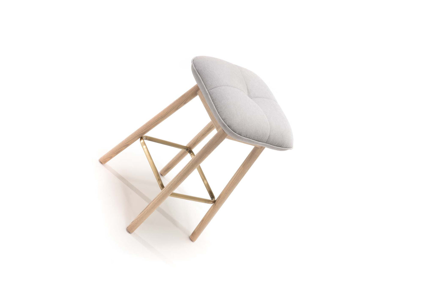 Squarez Counter Stool Without Back - Fog