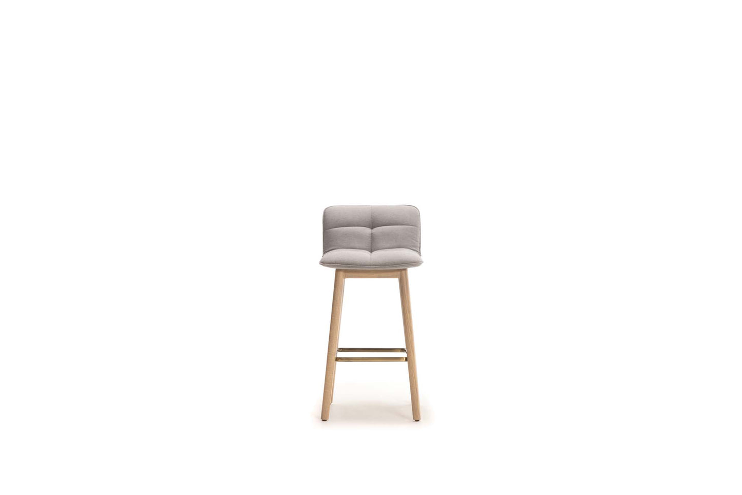 Squarez Counter Stool with Back - Fog