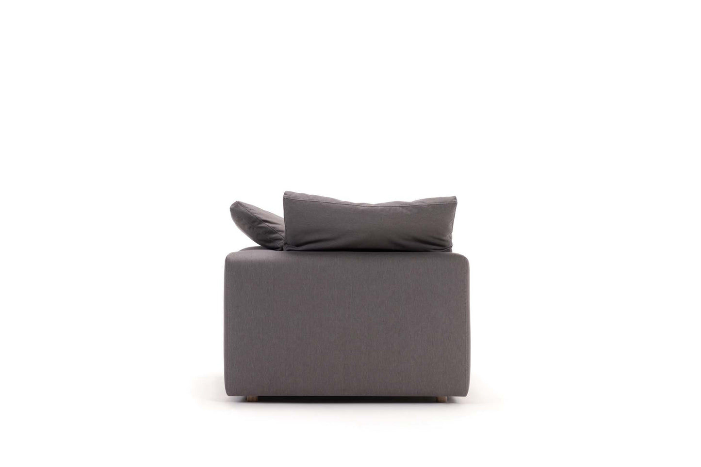 Newport Cloud Sofa: Corner - Steel