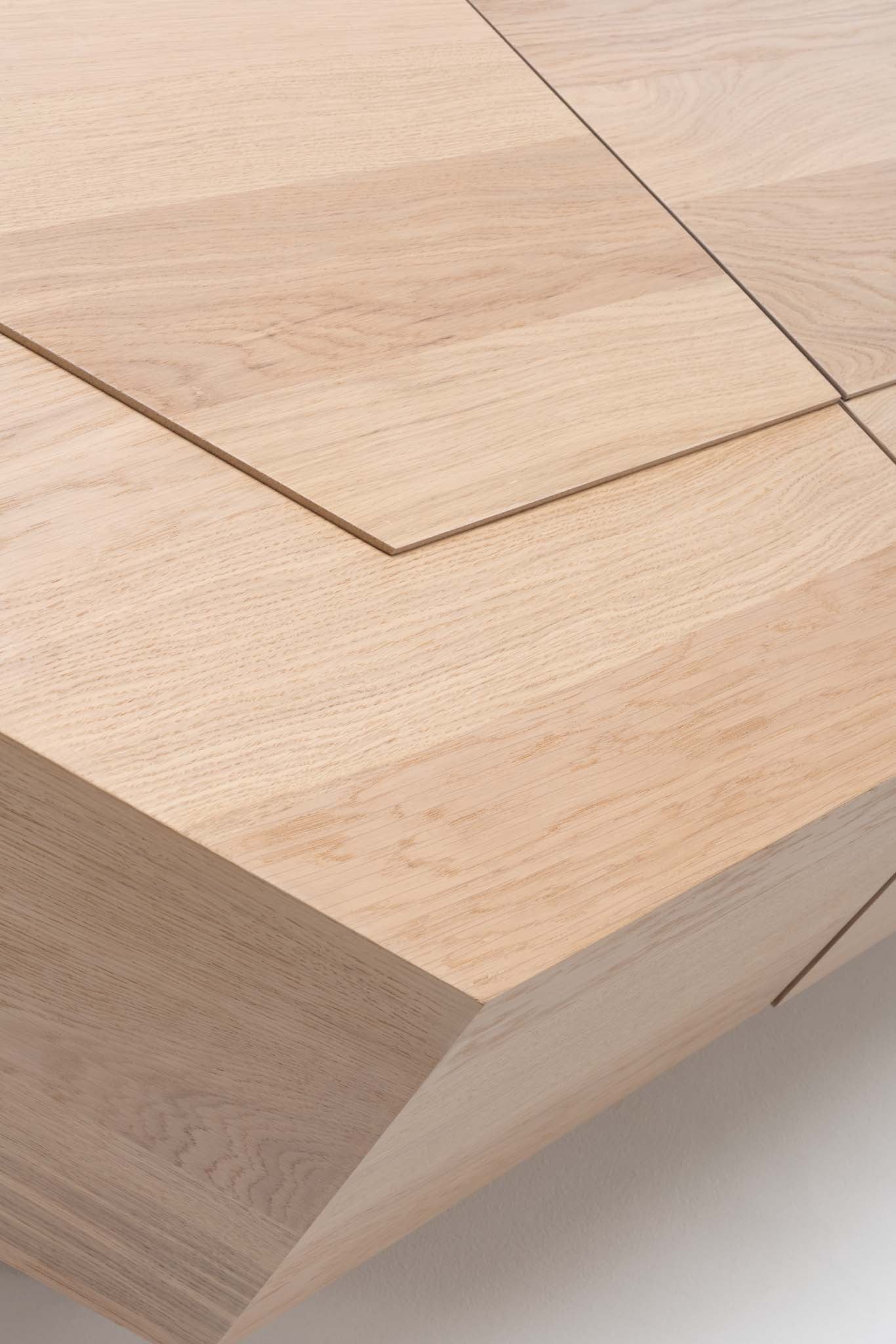 Hollywood Coffee Table - Natural Oak