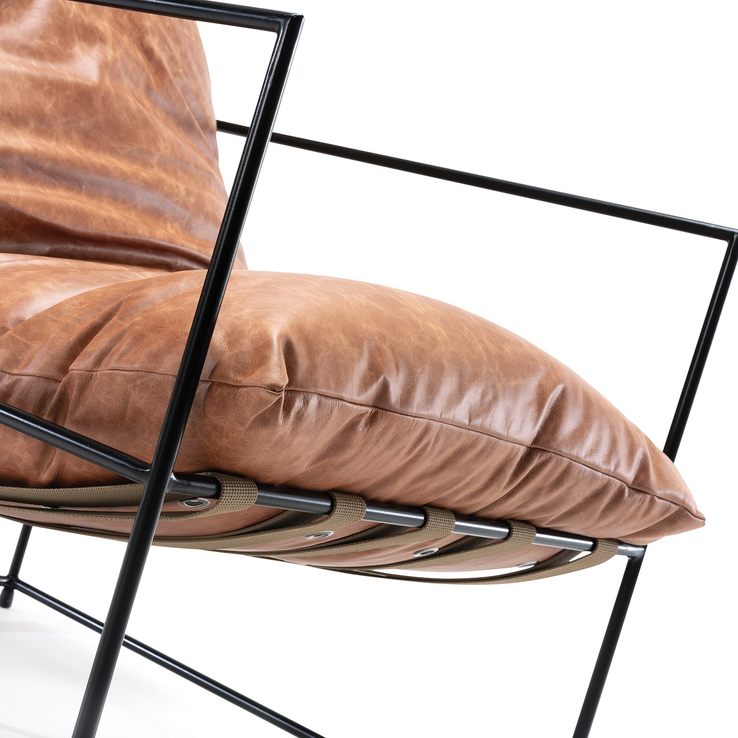 Bel Air Lounge Chair - Desert Leather