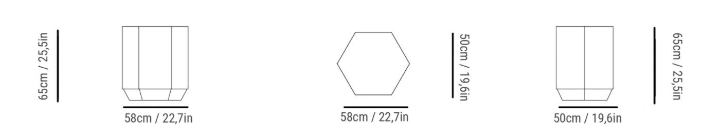 Hollywood Side Table - Natural Oak