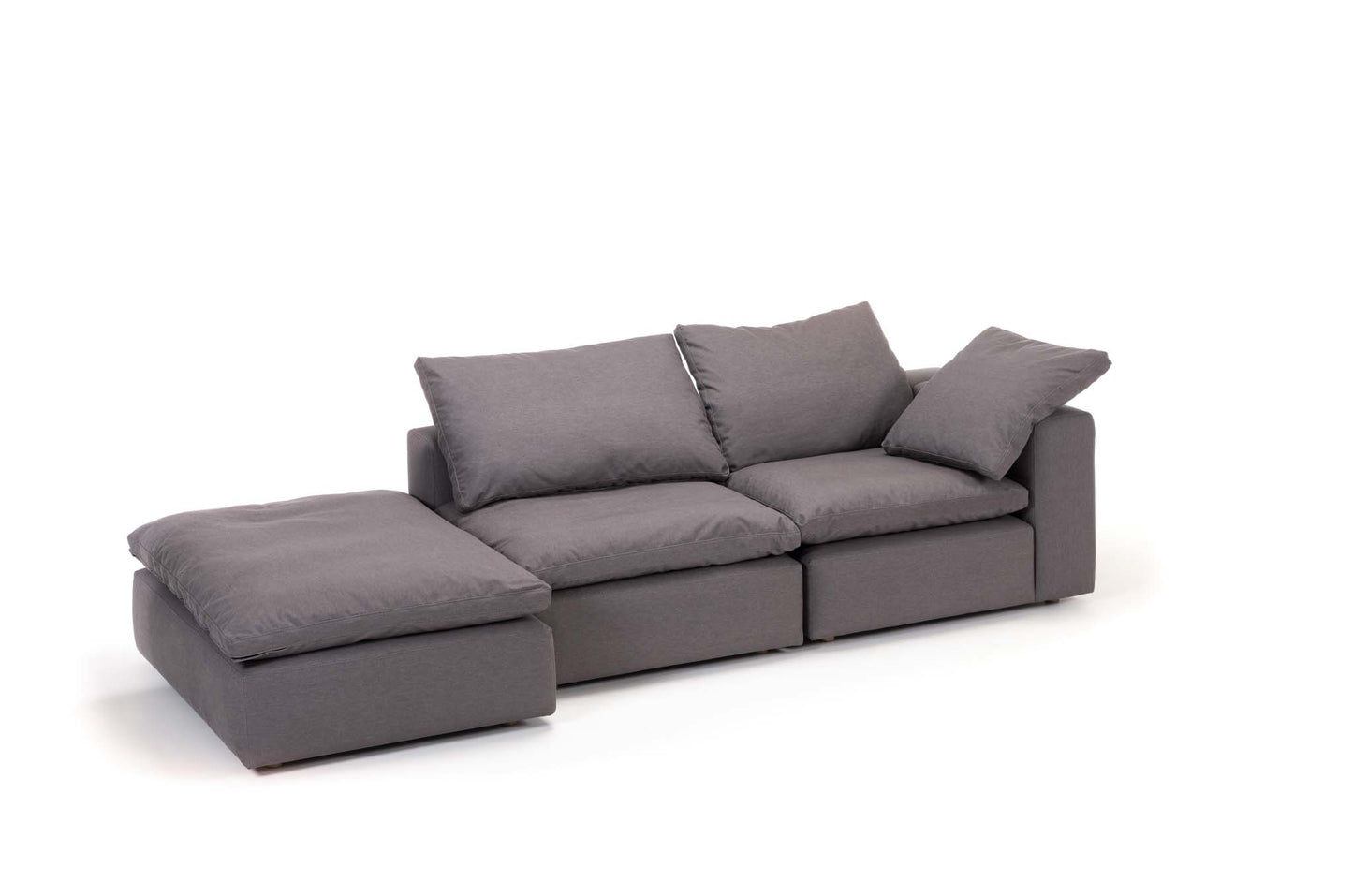 Newport Cloud Sofa - Steel