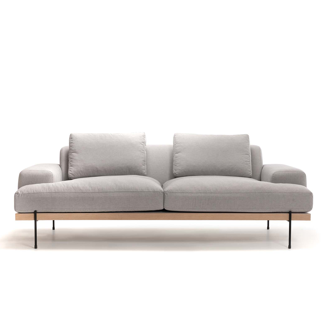 Catalina 2 Arm Sofa - Fog