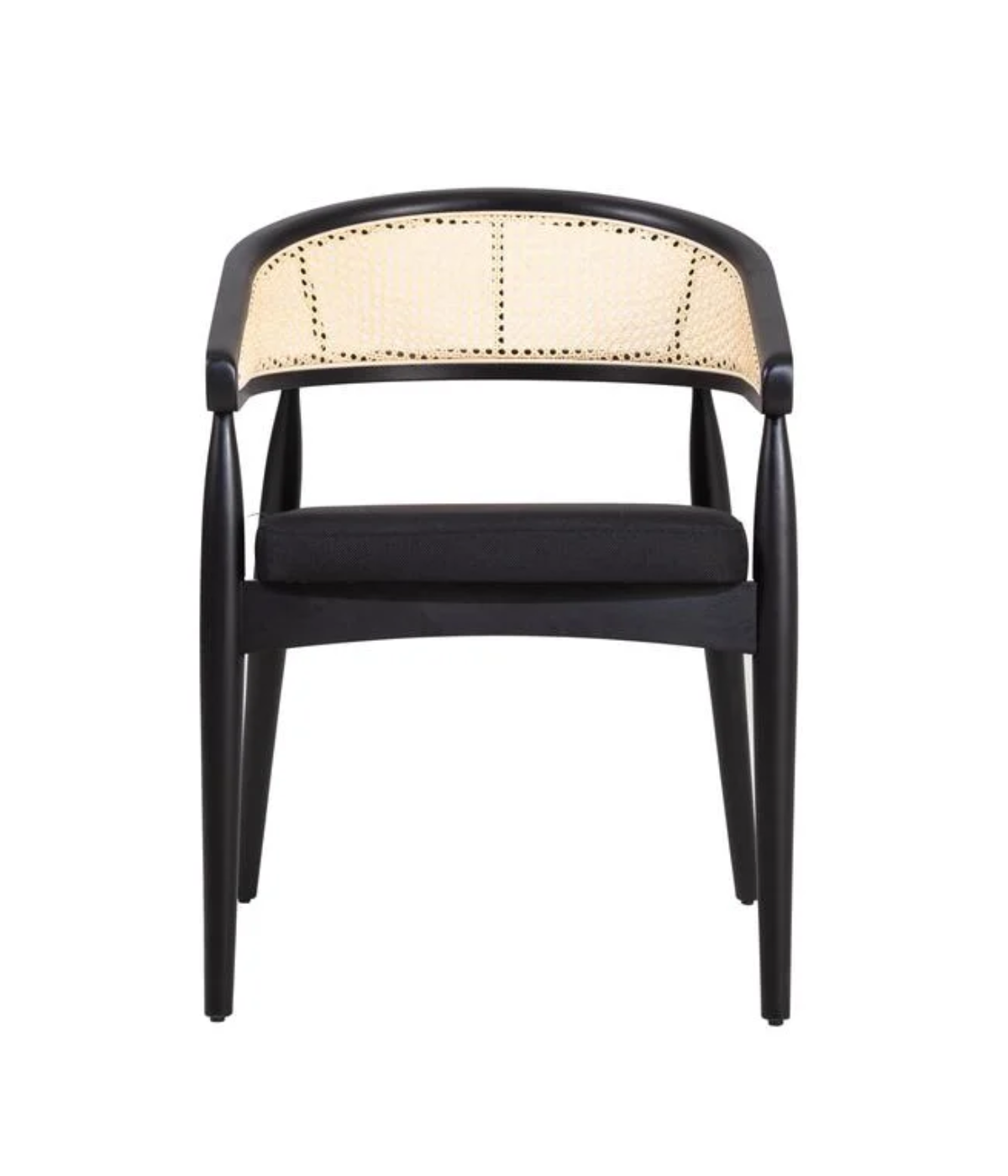 DUIL SOLID WOOD HAZERAN CHAIR BLACK