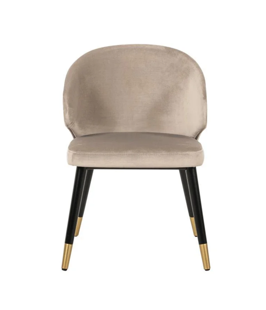 ROSS SOLID WOOD FABRIC CHAIR