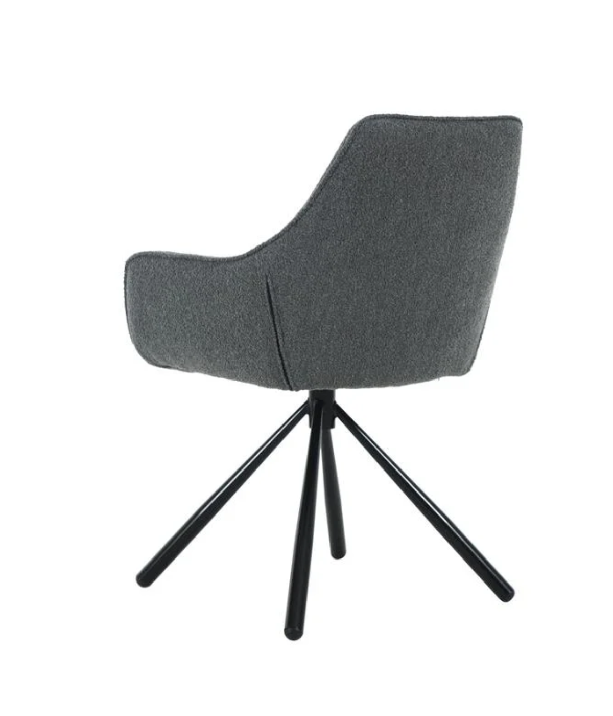 BRODY CHAIR WITH ARMREST DARK GRAY