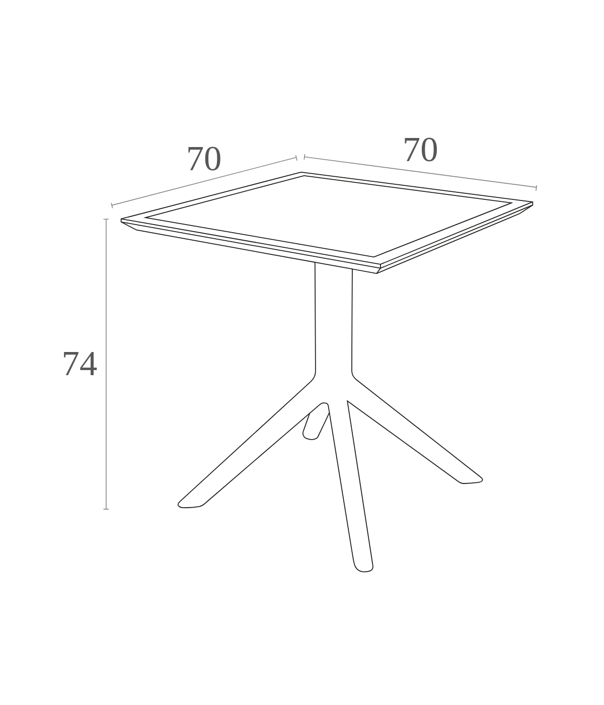 Sky Table 70