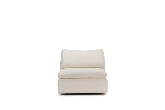 Newport Cloud Sofa: Armless - Bone