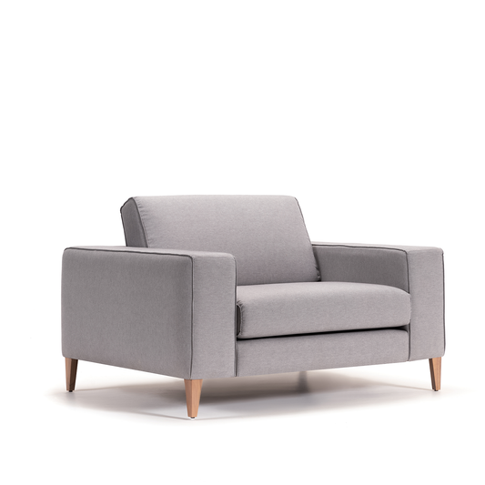 Brea Lounge Chair - Fog