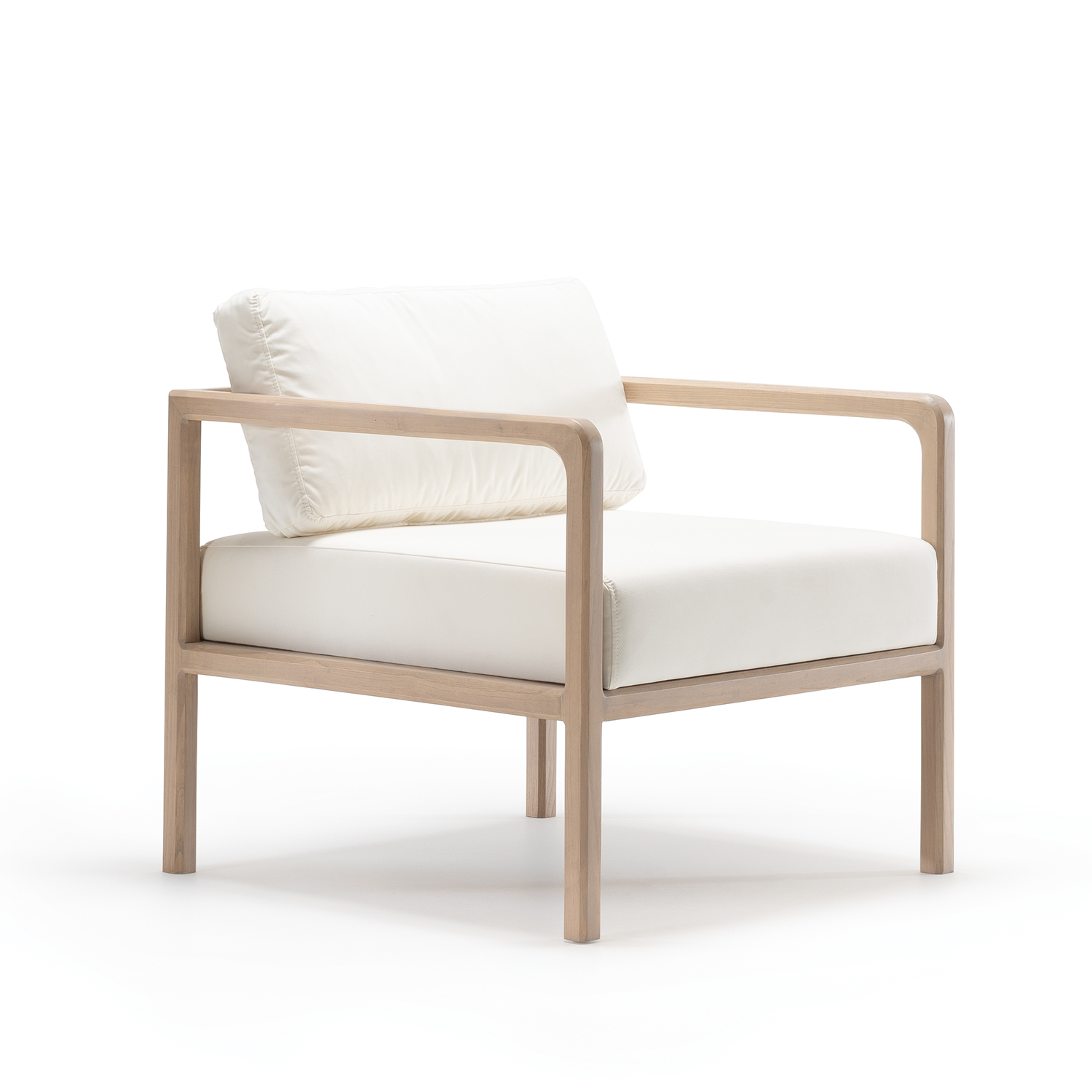 Cyprus Lounge Chair - Bone – Faustine Furniture